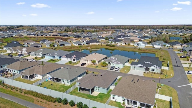 1392 Kenneth St, The Villages, FL 34762 - drone / aerial view featuring a water view