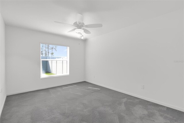 1392 Kenneth St, The Villages, FL 34762 - spare room featuring carpet floors and ceiling fan