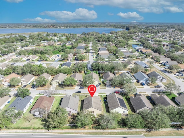 4078 Waltham Forest Dr, Tavares, FL 32778 - aerial view with a water view