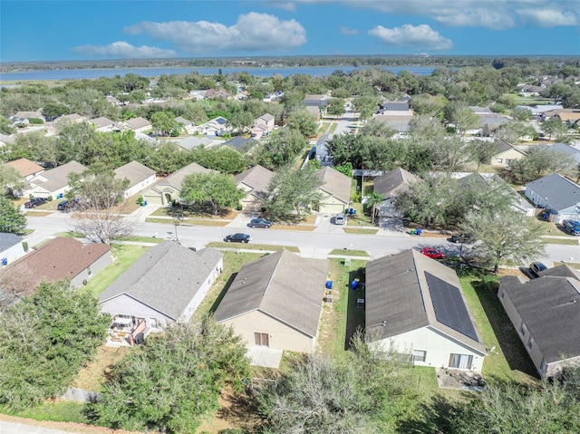 4078 Waltham Forest Dr, Tavares, FL 32778 - drone / aerial view featuring a water view