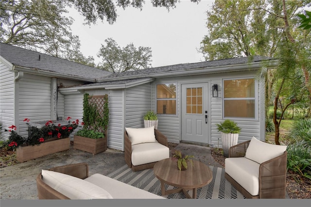 view of patio / terrace with outdoor lounge area