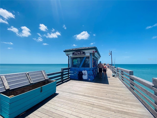 933 Harbor Dr S, Venice, FL 34285 - dock area with a water view