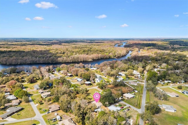 4723 Crk 306, Lake Panasoffkee, FL 33538 - drone / aerial view featuring a water view