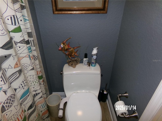 bathroom with toilet