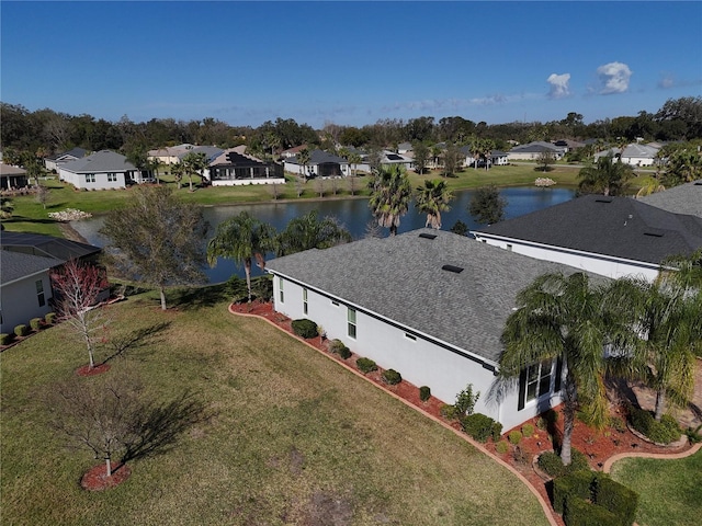 10173 Julia Isles Ave, Oxford, FL 34484 - bird's eye view with a residential view and a water view