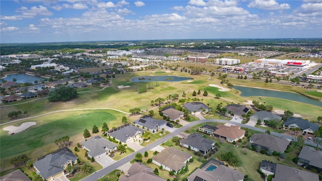 2935 Cedar Grove Loop, The Villages, FL 32163 - aerial overview of property's location with a large body of water and nearby suburban area