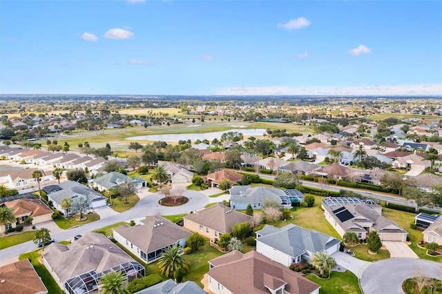 birds eye view of property featuring a residential view