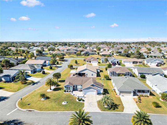 birds eye view of property featuring a residential view