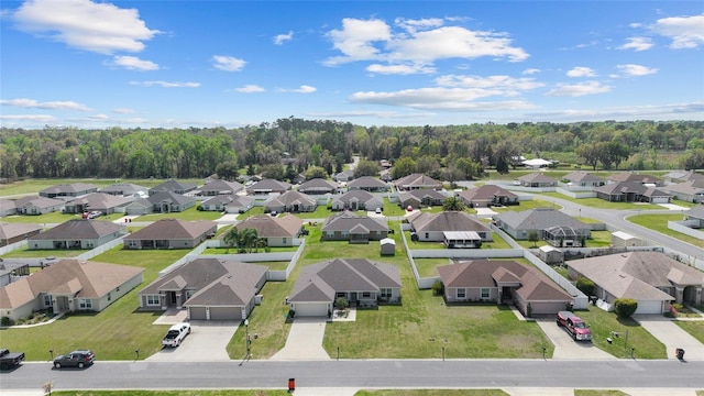 4000 SE 98th Pl, Belleview, FL 34420 - bird's eye view featuring a residential view