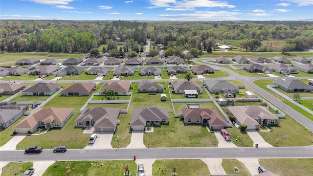 4000 SE 98th Pl, Belleview, FL 34420 - drone / aerial view featuring a residential view