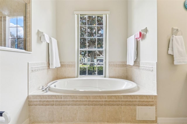 5135 Aurora Dr, Leesburg, FL 34748 - bathroom with a garden tub