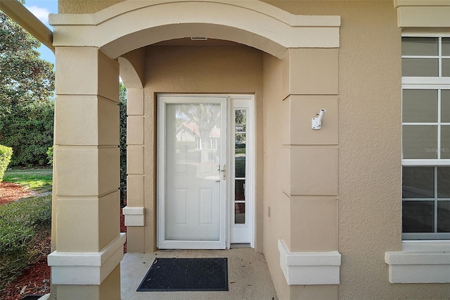 view of property entrance