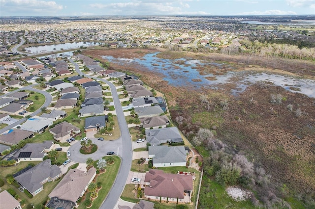 960 Pickering Path, The Villages, FL 32163 - drone / aerial view with a water view and a residential view