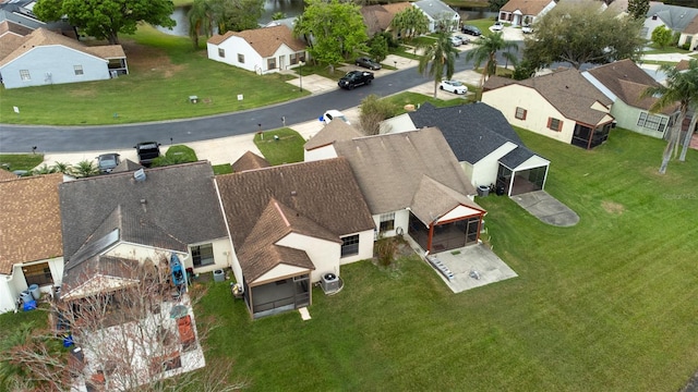 bird's eye view featuring a residential view