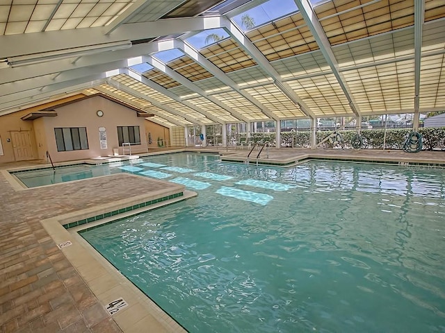 view of pool