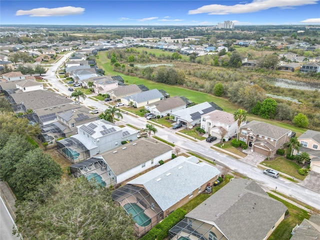 birds eye view of property featuring a residential view