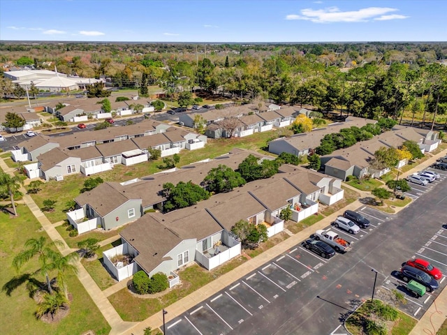 birds eye view of property featuring a residential view