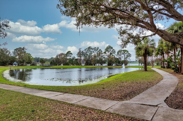 property view of water