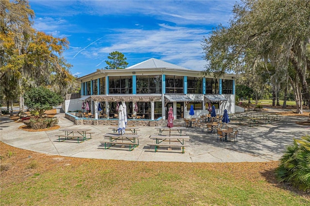 back of house featuring a patio area