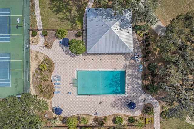 bird's eye view