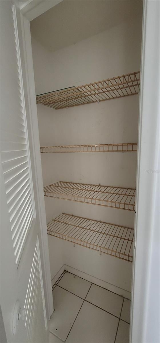 view of pantry