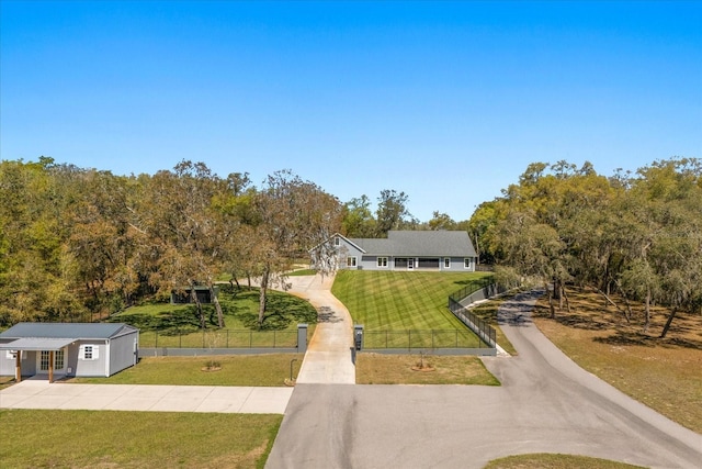 aerial view