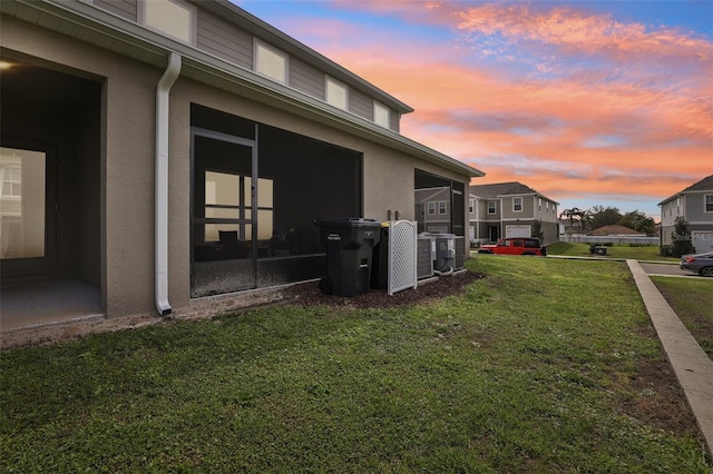 255 Blueberry Ln, Davenport, FL 33837 - view of yard with central air condition unit