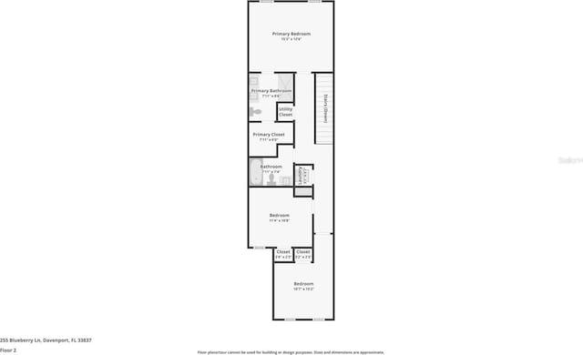 255 Blueberry Ln, Davenport, FL 33837 - view of layout