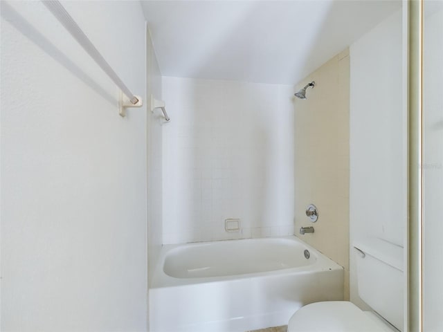 bathroom with  shower combination and toilet