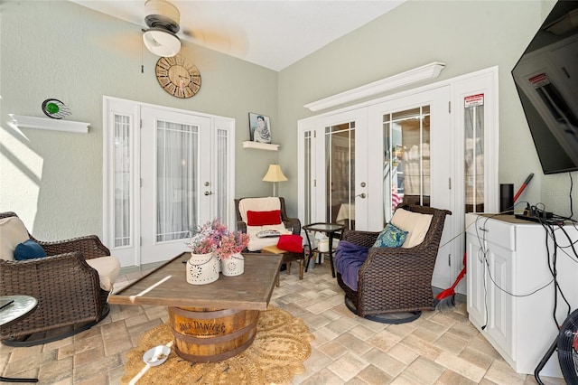 view of patio / terrace with french doors