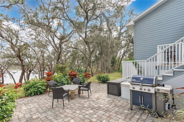 view of patio / terrace with outdoor dining space