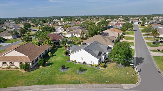drone / aerial view featuring a residential view