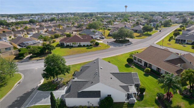 birds eye view of property featuring a residential view