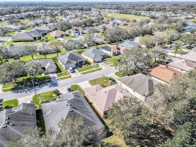 bird's eye view featuring a residential view