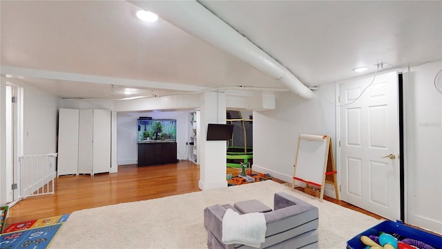 1930 Hilltop Dr, Mount Dora, FL 32757 - playroom featuring wood finished floors