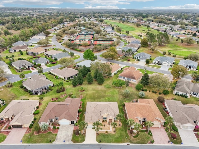 birds eye view of property featuring a residential view