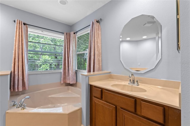3430 Turningwind Ln, Winter Garden, FL 34787 - full bathroom featuring a bath and vanity
