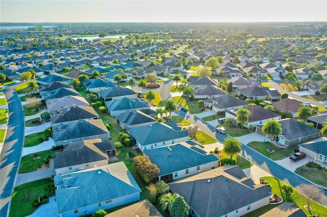 birds eye view of property featuring a residential view