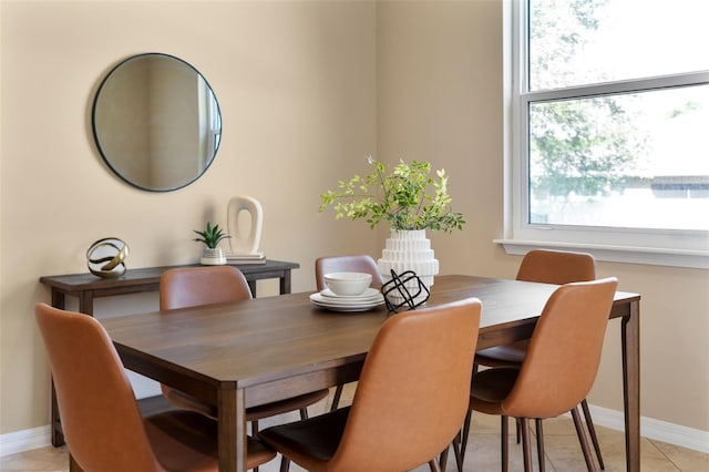 30342 Gidran Ter, Mount Dora, FL 32757 - dining room featuring light tile patterned floors and baseboards