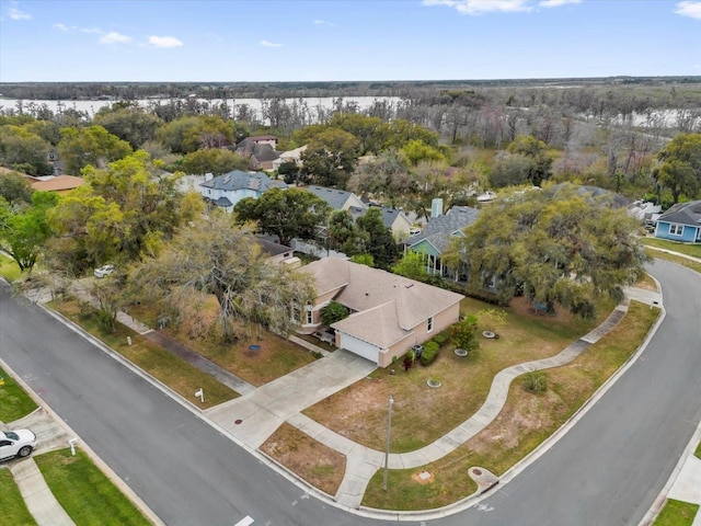 birds eye view of property featuring a residential view