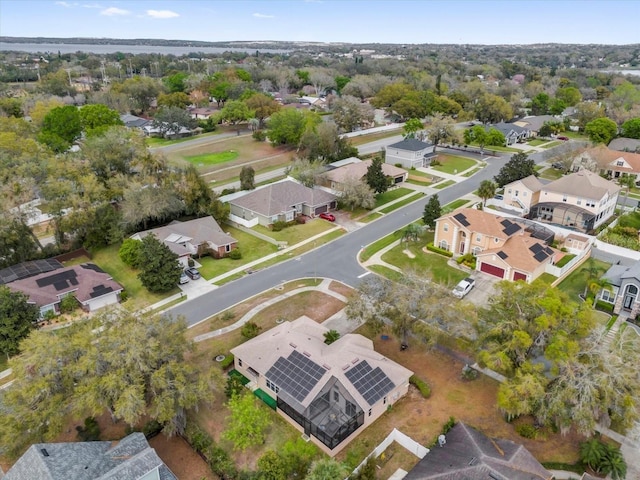 birds eye view of property featuring a residential view