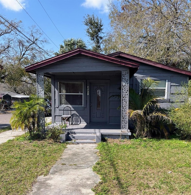 view of front of house featuring a porch