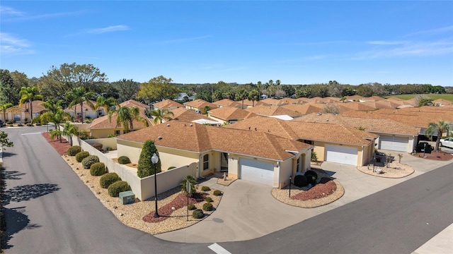 birds eye view of property featuring a residential view