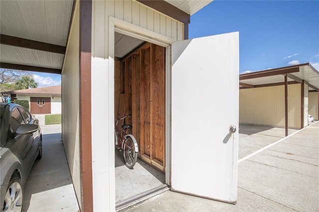 view of property entrance