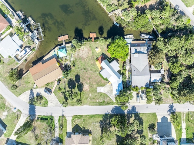 birds eye view of property featuring a residential view