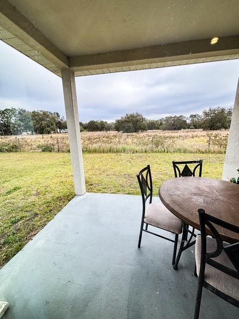 view of patio / terrace featuring outdoor dining area