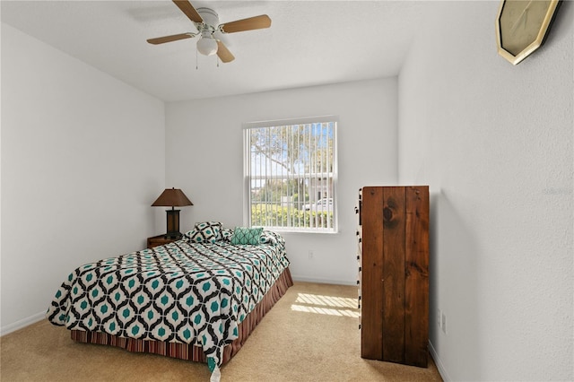 1841 Dunn Cove Dr, Apopka, FL 32703 - bedroom with a ceiling fan, carpet floors, and baseboards