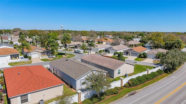 birds eye view of property featuring a residential view