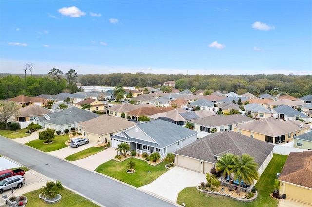 birds eye view of property featuring a residential view