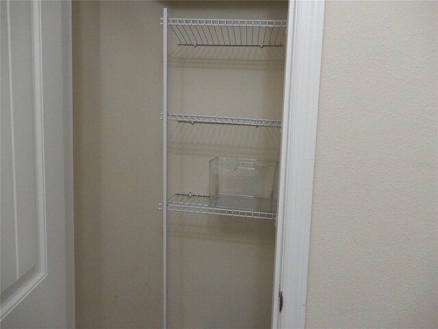 view of closet